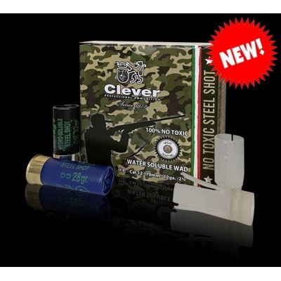 Clever Mirage T3 12-70 32 gr.Steel Hunting Hydro 