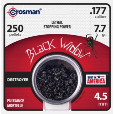 Crosman Black Widow 4,5mm 7,7gr. 250 stk.
