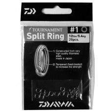 Daiwa Tournament Split Ring - 4,7mm 5,4kg