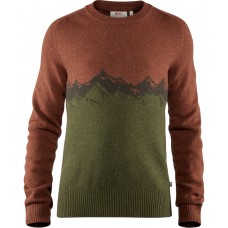 Fjallraven Greenland Re-Wool Sweater - Autumn Leaf