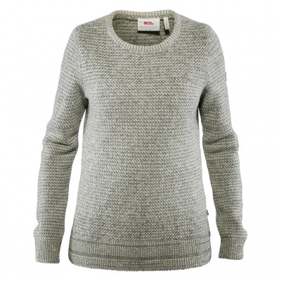Fjallraven Övik Structure Sweater W-Egg Shell/Grey