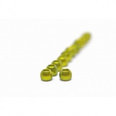 Futurefly Brass Beads 4mm - Mat Metallic Olive