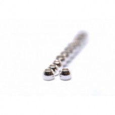 Futurefly Brass Beads 4mm - Sølv