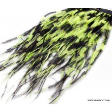 Grizzly strudse fjer chartreuse black