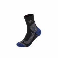 Hanwag Hike Merino Sock - Black/Royal Blue