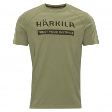 Harkila Logo T-Shirt - Oil Green