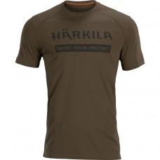 Harkila Logo T-Shirt - Willow Green