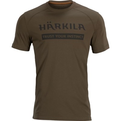 Harkila Logo T-Shirt - Willow Green