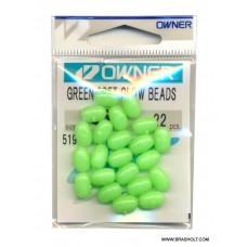 Owner Green Glow Beads 3,5mm