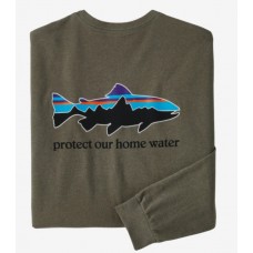Patagonia M's L/S HW Trout Responsibilitee - GDNG