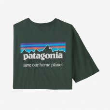 Patagonia M's P-6 Mission Org. T-Shirt - P. Green