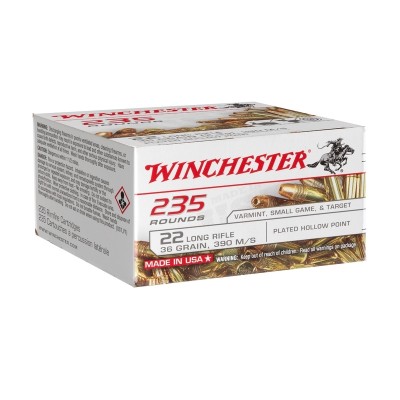 Winchester Super Speed 22lr 36gr. HP 235 stk. 